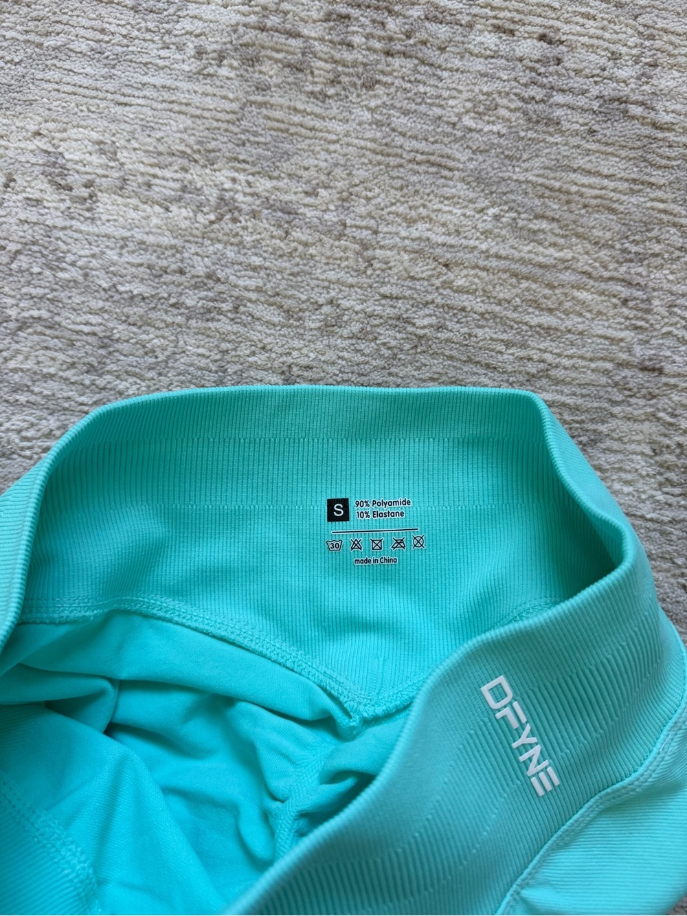 Dfyne High-Rise Impact Aqua Bike Shorts (Size Small) - Picture 5 of 5